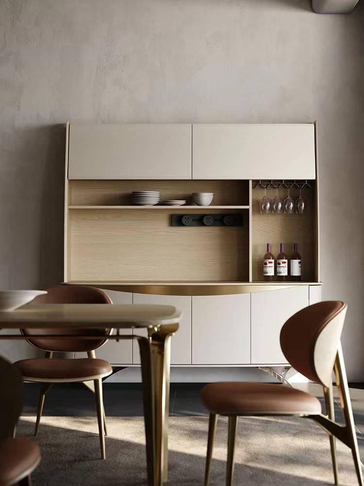 Stylish cream buffet furniture
